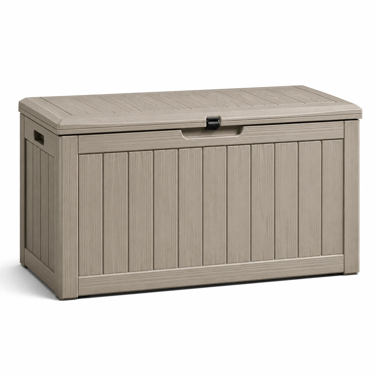Kunststoff Aufbewahrungsbox Taupe 120x60x54cm